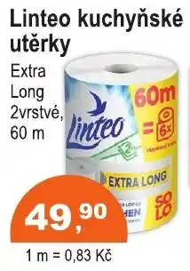 COOP DISKONT Linteo kuchyňské utěrky nabídka