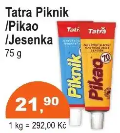 COOP DISKONT Tatra Piknik / Pikao / Jesenka nabídka