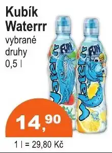 COOP DISKONT Kubík Waterrr nabídka