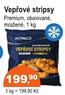 COOP DISKONT Nowaco veprové stripsy bravové nabídka