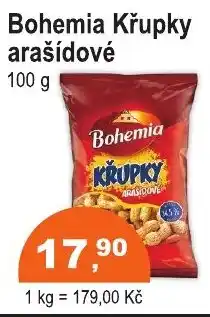 COOP DISKONT Bohemia křupky arašídové nabídka