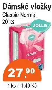 COOP DISKONT Jollie dámské vložky classic normal nabídka