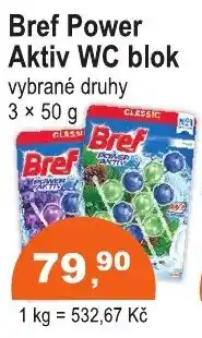 COOP DISKONT Bref Power Aktiv WC blok nabídka