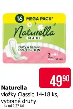 Teta Naturella vložky Classic nabídka