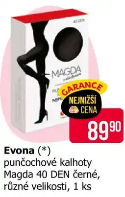 Teta Evona punčochové kalhoty Magda 40 DEN černé nabídka