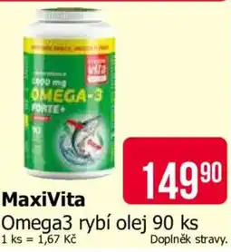 Teta MaxiVita Omega3 rybí olej nabídka