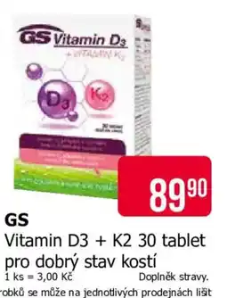 Teta GS Vitamin D3 + K2 nabídka