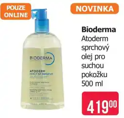 Teta Bioderma Atoderm sprchový olej pro suchou pokožku nabídka