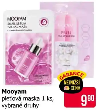 Mooyam pleťová maska