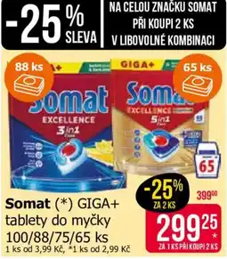 Teta Somat GIGA+ tablety do myčky nabídka