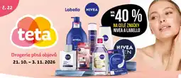 Teta Nivea a Labello nabídka