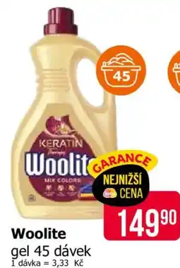 Teta Woolite gel nabídka