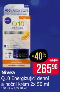 Teta Nivea Q10 Energizující denní a noční krém nabídka