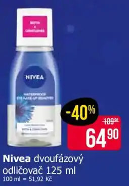 Teta Nivea dvoufázový odličovač nabídka
