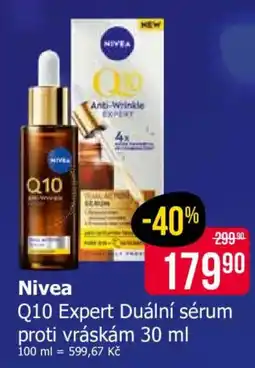 Teta Nivea Q10 Expert Duální sérum nabídka