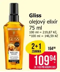 Teta Gliss olejový elixír nabídka