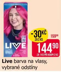 Teta Live barva na vlasy nabídka