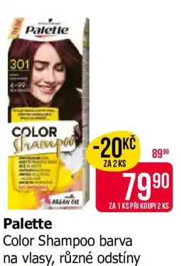Teta Palette Color Shampoo barva na vlasy nabídka