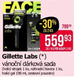 Teta Gillette Labs vánoční dárková sada nabídka
