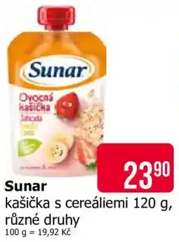 Teta Sunar kašíčka s cereáliemi nabídka