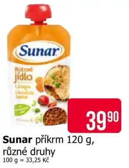 Teta Sunar příkrm nabídka