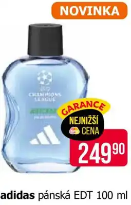 Teta adidas pánská EDT nabídka