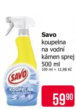 Teta Savo koupelna na vodní kámen nabídka