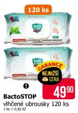 Teta BactoSTOP vlhčené ubrousky nabídka