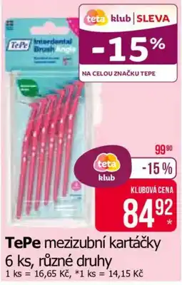 Teta TePe mezizubní kartáčky nabídka