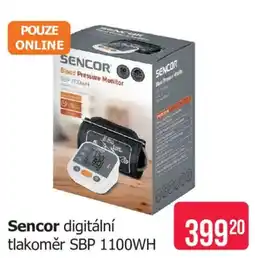 Teta Sencor digitální tlakoměr SBP 1100WH nabídka