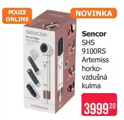 Teta Sencor horko-vzdušná kulma SHS 9100RS Artemiss nabídka