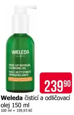 Teta Weleda čistící a odličovací olej nabídka