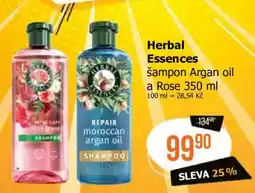 Teta Herbal Essences šampon Argan oil a Rose nabídka