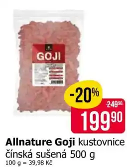 Teta Allnature Goji kustovnice nabídka