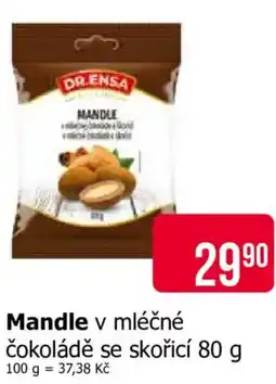 Teta Dr. Ensa mandle v mléčné čokoládě se skořicí nabídka