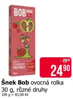 Teta Šnek Bob ovocná rolka nabídka