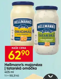 Hruška Hellmann's majonéza | tatarská omáčka nabídka