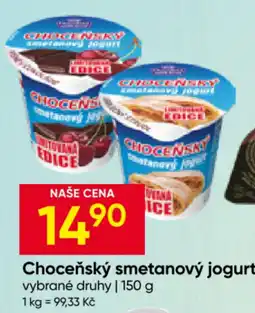 Hruška Choceňský smetanový jogurt nabídka