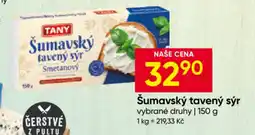 Hruška Tany šumavský tavený sýr smetanový nabídka