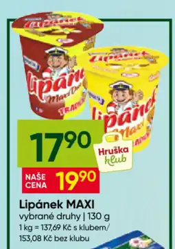 Hruška Lipánek MAXI nabídka