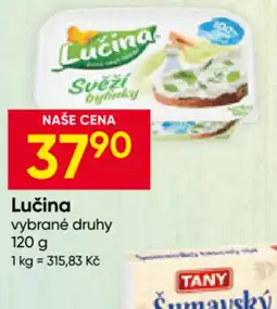 Hruška Lučina vybrané druhy nabídka