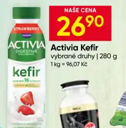 Hruška Activia kefir nabídka