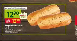 Hruška Hruška klub Bageta cibulová nabídka