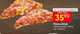 Hruška Pizza plátek nabídka