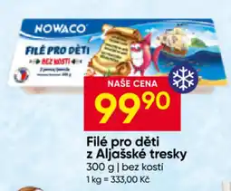 Hruška Nowaco filé pro děti nabídka