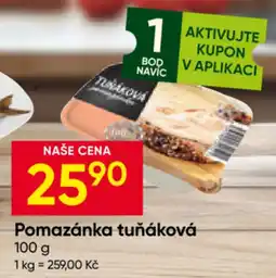 Hruška Pomazánka tuňákova nabídka