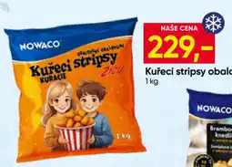 Hruška Nowaco kuřecí stripsy nabídka