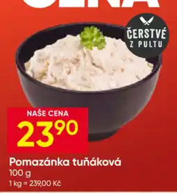 Hruška Pomazánka tuňáková nabídka