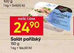 Hruška Pařížský salát nabídka