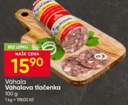 Hruška Váhala Váhalova tlačenka nabídka